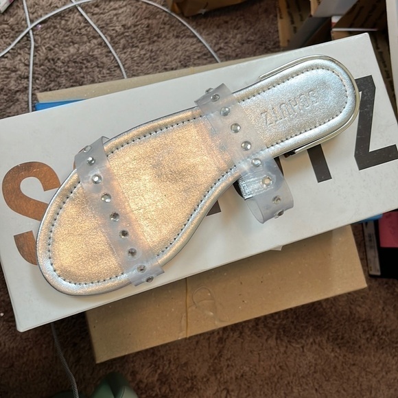 Schutz Ariella Crystal Transparent - Picture 1 of 1